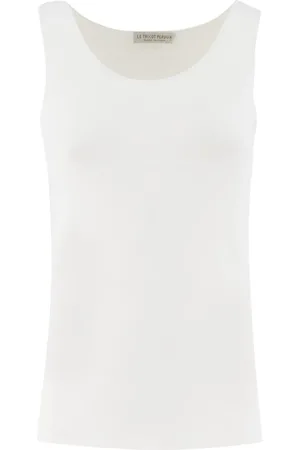 LE TRICOT PERUGIA Donna, Top, Bianco, S, new