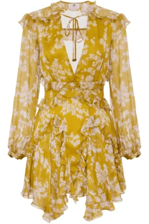 Elisabetta Franchi Donna, Abiti, Giallo, XL, new