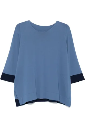 LE TRICOT PERUGIA Donna, Top, Blu, L, new