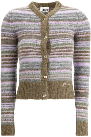 Ganni Donna, Maglie, Multicolore, M, new