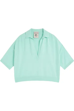 SEMICOUTURE Donna, Top, Verde, M, new