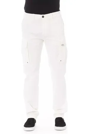 BALDININI Uomo, Pantaloni, Bianco, W36, new