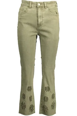 Desigual Donna, Jeans, Verde, L, new