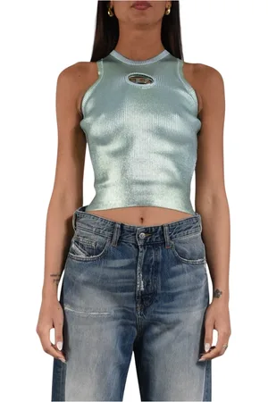 Diesel Donna, Top, Verde, L, new