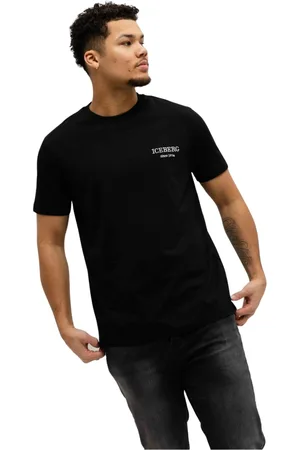 Iceberg Uomo, Top, Nero, 2Xl, new
