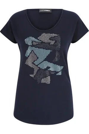 DORIS S Donna, Top, Blu, 3Xl, new