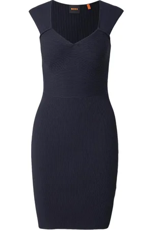 HUGO BOSS Donna, Abiti, Blu, L, new