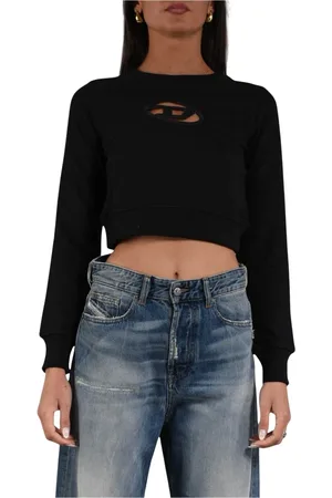 Diesel Donna, Felpe, Nero, M, new