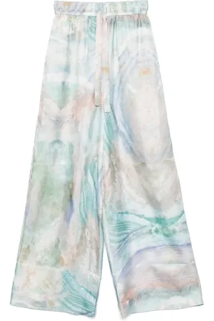 ZIMMERMANN Donna, Pantaloni, Multicolore, S, new