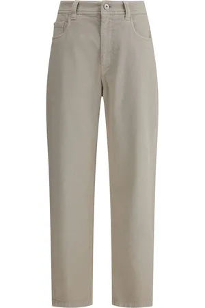 Brunello Cucinelli Donna, Jeans, Grigio, XS, new