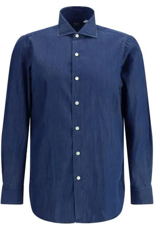Finamore Uomo, Magliette, Blu, 4Xl, new