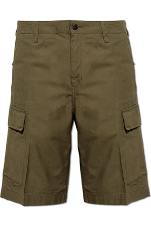 Carhartt Uomo, Pantaloncini, Verde, W29, new