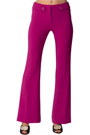 SIMONA CORSELLINI Donna, Pantaloni, Viola, M, new