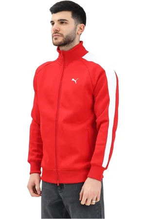 PUMA Uomo, Felpe, Rosso, XL, new