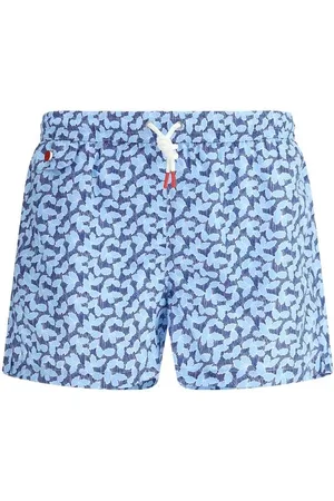 Kiton Uomo, Costumi da bagno, Blu, L, new