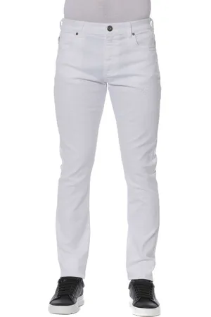 Trussardi Uomo, Jeans, Bianco, W34, new