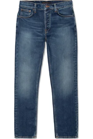 Nudie Jeans Uomo, Jeans, Blu, W33 L32, new