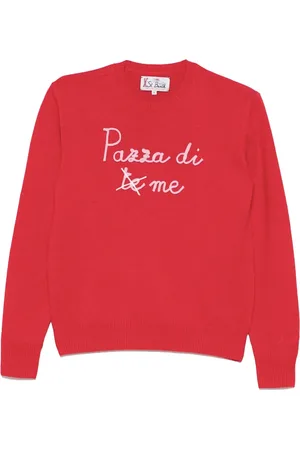 MC2 SAINT BARTH Donna, Maglie, Rosso, M, new