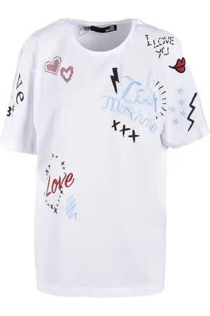 Moschino Donna, Top, Bianco, S, new