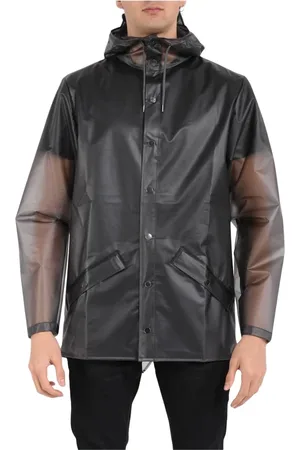 Rains Uomo, Giacche, Nero, XL, new