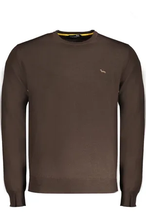 HARMONT&BLAINE Uomo, Maglie, Marrone, S, new