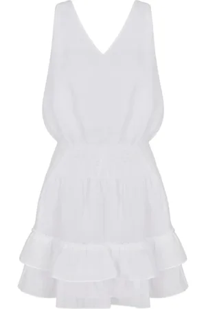Armani Exchange Donna, Abiti, Bianco, 2Xs, new