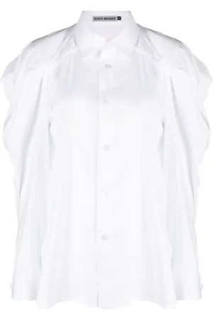 Issey Miyake Donna, Camicette , Bianco, M, new