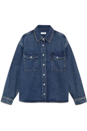 ANINE BING Donna, Camicette , Blu, M, new