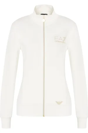 EA7 Donna, Felpe, Bianco, M, new