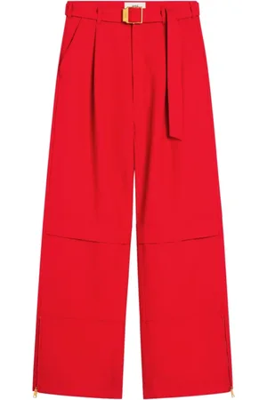 Ami Donna, Pantaloni, Rosso, S, new