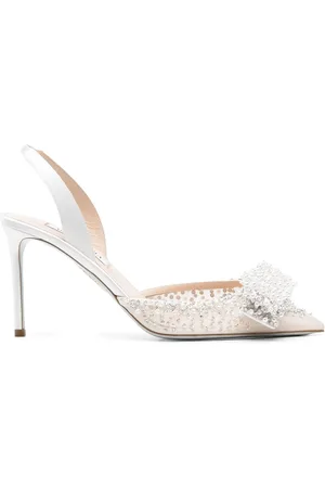 Aquazzura Donna, Scarpe, Bianco, 37 1/2 EU, new