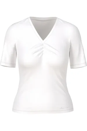 Marc Cain Donna, Top, Bianco, XL, new