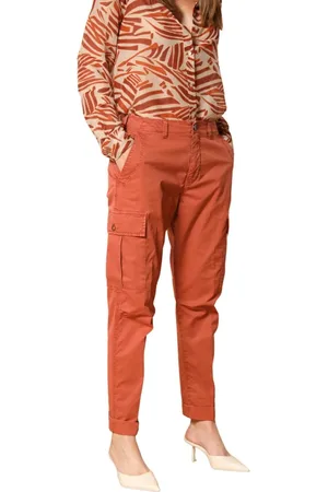 Masons Donna, Pantaloni, Arancione, S, new