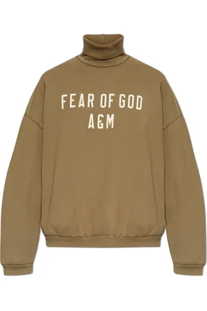 FEAR OF GOD Uomo, Felpe, Verde, 2Xl, new