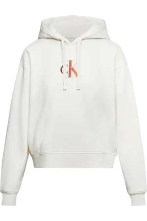 Calvin Klein Donna, Felpe, Bianco, M, new