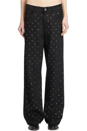 haikure Donna, Pantaloni, Nero, W27, new