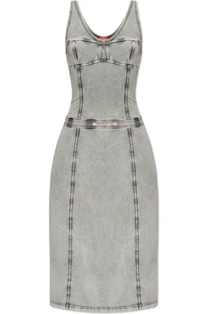 Diesel Donna, Abiti, Grigio, M, new