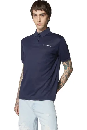 John Richmond Uomo, Top, Blu, S, new