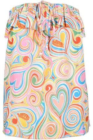 Moschino Donna, Top, Multicolore, S, new