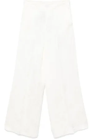 Twin-Set Donna, Pantaloni, Bianco, XS, new
