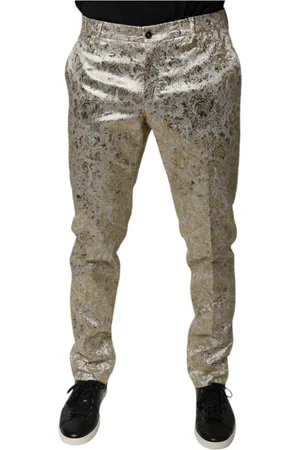 Dolce & Gabbana Uomo, Pantaloni, Giallo, M, new