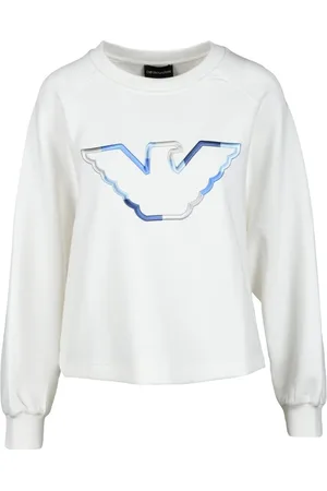 Emporio Armani Donna, Felpe, Bianco, XS, new