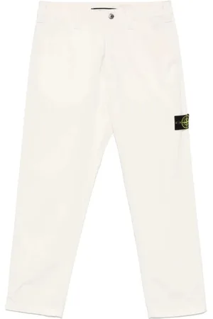 Stone Island Uomo, Pantaloni, Bianco, W33, new