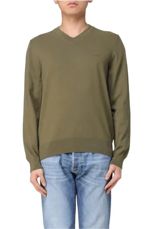 HUGO BOSS Uomo, Maglie, Verde, M, new