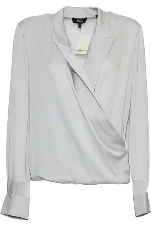 THEORY Donna, Camicette , Grigio, L, new