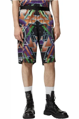 John Richmond Uomo, Pantaloncini, Multicolore, L, new