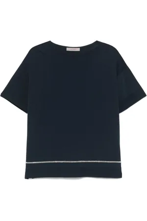 D.EXTERIOR Donna, Top, Blu, M, new