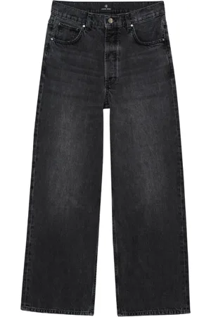 ANINE BING Donna, Jeans, Grigio, W29, new