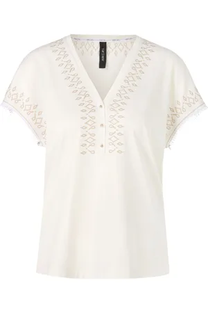 Marc Cain Donna, Top, Bianco, M, new
