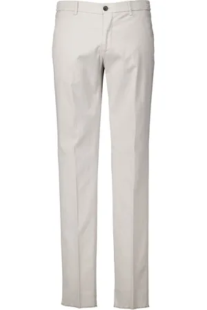 Berwich Uomo, Pantaloni, Grigio, M, new